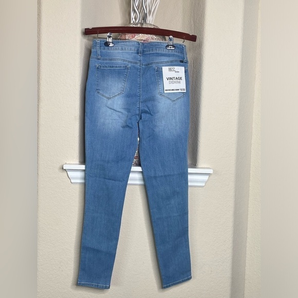 1822 Denim Vintage Denim High Rise Ankle Skinny Size 10/30 - Picture 2 of 6